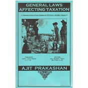 Ajit Prakashan's General Laws Affecting Taxation Notes for DTL Paper I by Adv. Sudhir J. Birje